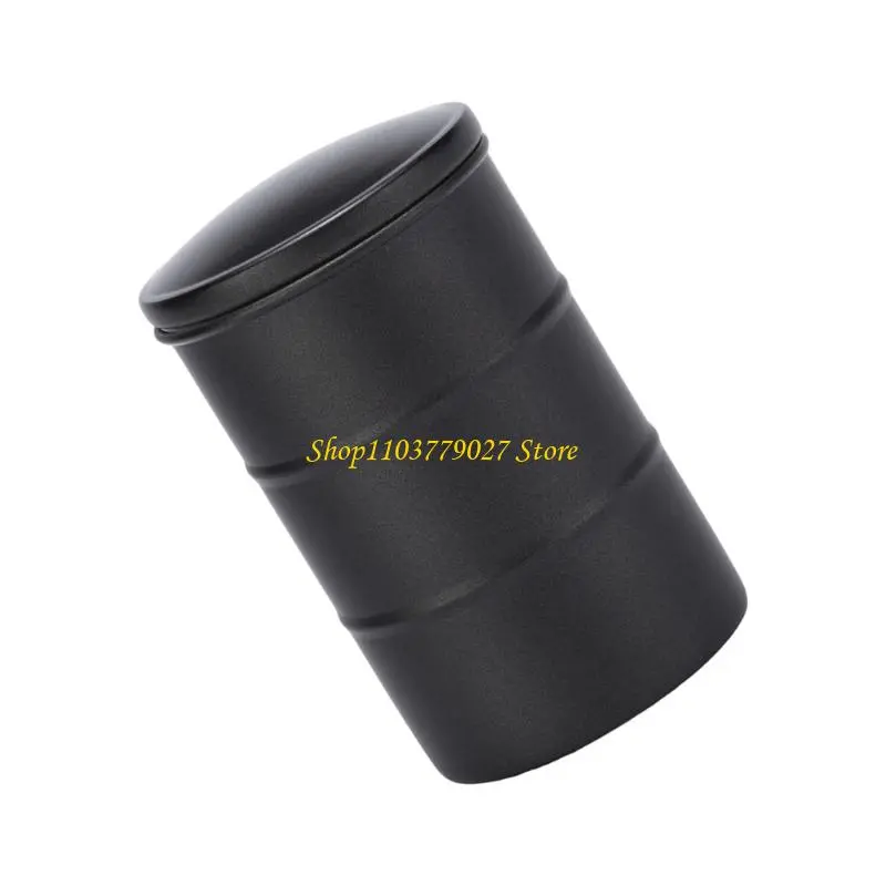 C4DF 304 Stainless Steel Coffee Bean Storage Canister Vacuum Seal Preservation Jar with Lid Kitchen Organization