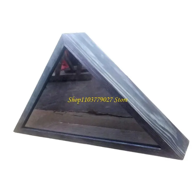 C4DF Flag Display Case with Transparent Glass Front Suitable for Preserving and Showcasing Flags Storage Box Organizers