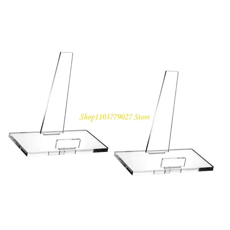 C4DF Multipurpose Acrylic Holder for Frame and Artwork Display Stand Home Office Use