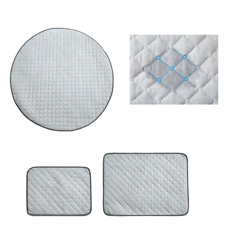 Y1UB Reusable Pet Piddle Pad Pads for Dogs, Puppies, Doggie Leakproof Multi-size