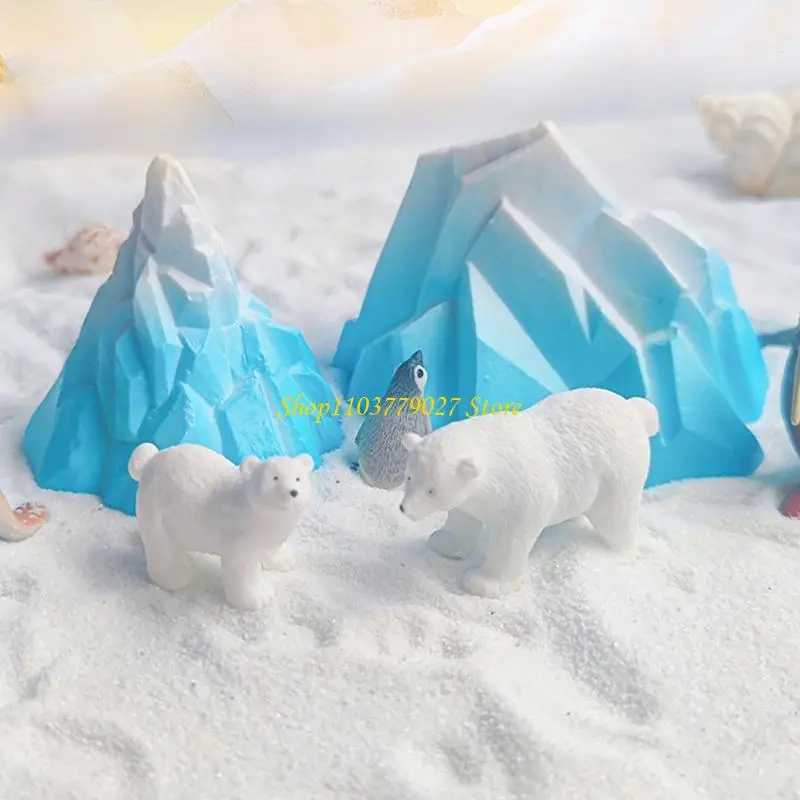 C4DF Fishtanks Figurine Underwater Decoration For Natural Fishtanks Landscape
