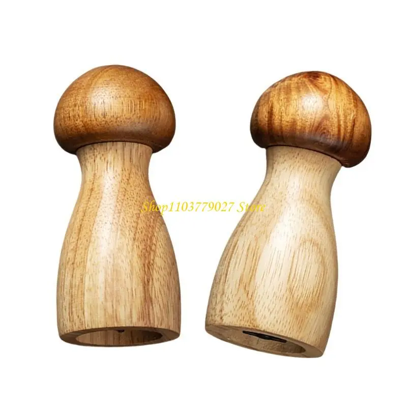 C4DF Natural Mill for Sea Salt and Black Peppers Practical Manual Spices Grinder Kitchen Utensils for Cooking Lover