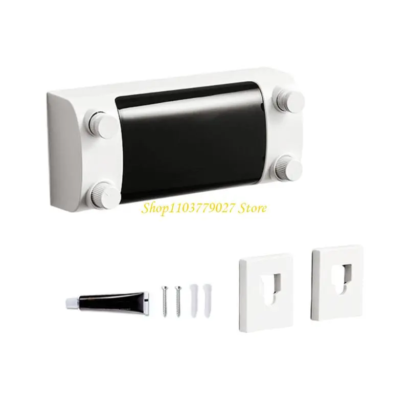 C4DF Retractable Clothesline Indoor Wall Mounted Expandable Laundry Drying Line With Double Steel Wire for Small Apartments