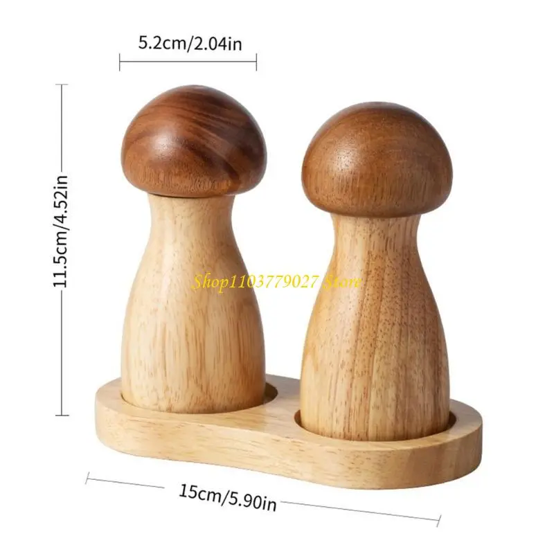 C4DF Natural Mill for Sea Salt and Black Peppers Practical Manual Spices Grinder Kitchen Utensils for Cooking Lover