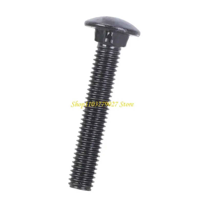 C4DF 25Pieces M8x60mm Stainless Steel Carriages Bolts and Nut for Indoor Use
