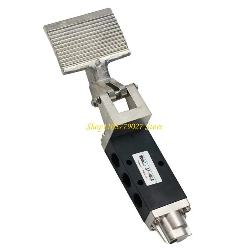 C4DF 2 Position 5 way Foot Control Switches 1/4inch Pneumatic Foot Pedal Valves