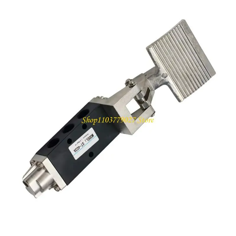 C4DF 2 Position 5 way Foot Control Switches 1/4inch Pneumatic Foot Pedal Valves