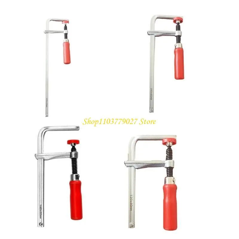 C4DF 120-300mm Guide Clamps with Screw Action Arm Portable Track Clamps