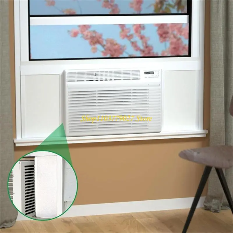 C4DF Complete Window Plastic Panel Set for Heat Retention and Draft Prevention