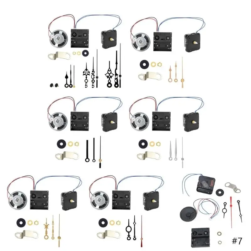 C4DF Automatic Music Melodys Chimings Clock Movement Mechanism For Large Floor Clocks Repair Part Durable Construction