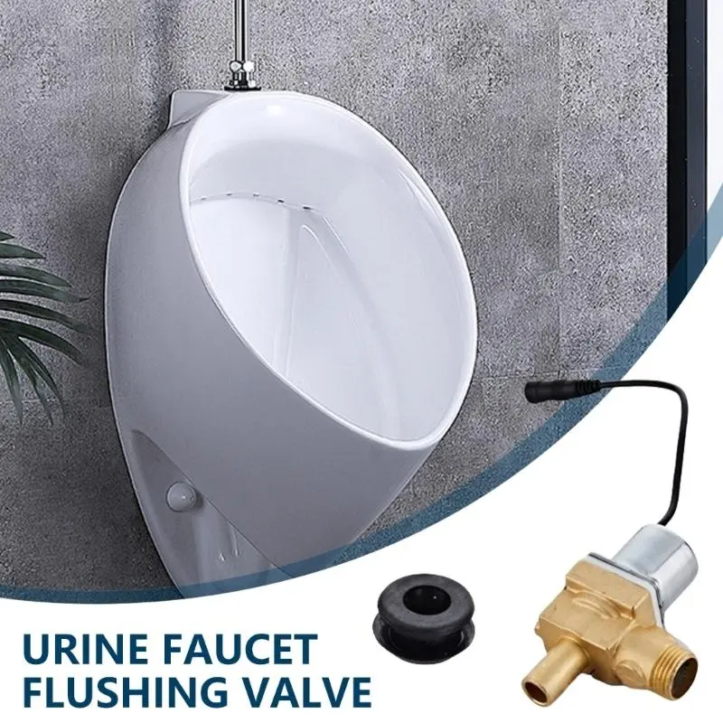 C4DF Sturdy Battery Power Urinal Sensors Valves Easy Installation and Maintenance