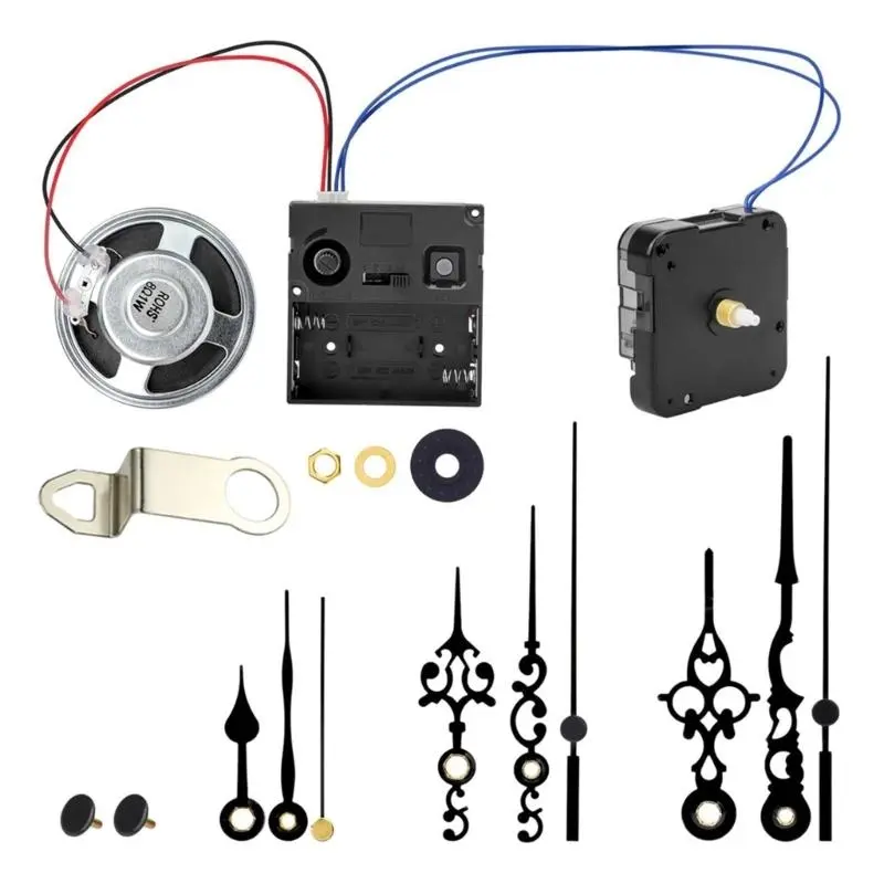 C4DF Automatic Music Melodys Chimings Clock Movement Mechanism For Large Floor Clocks Repair Part Durable Construction