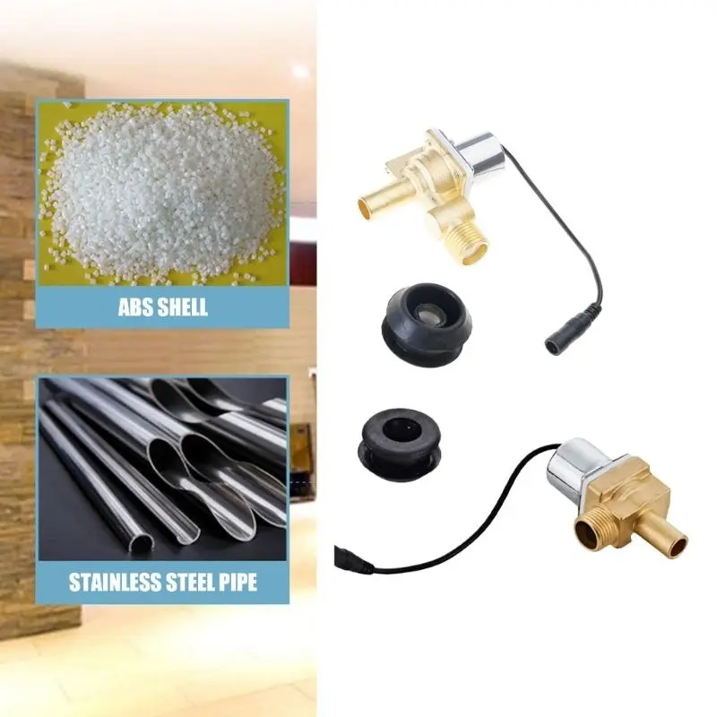 C4DF Sturdy Battery Power Urinal Sensors Valves Easy Installation and Maintenance