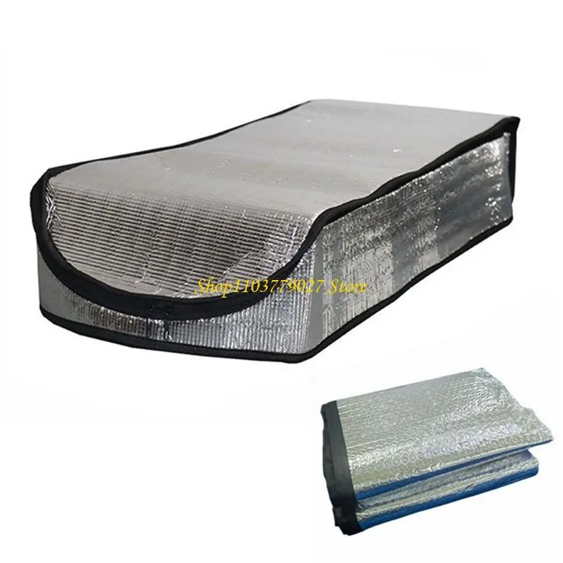 C4DF Attic Stair Insulation Cover Thickened Pull Down Ladder Thermal Protective Tent Attic Door Insulators with Zippers