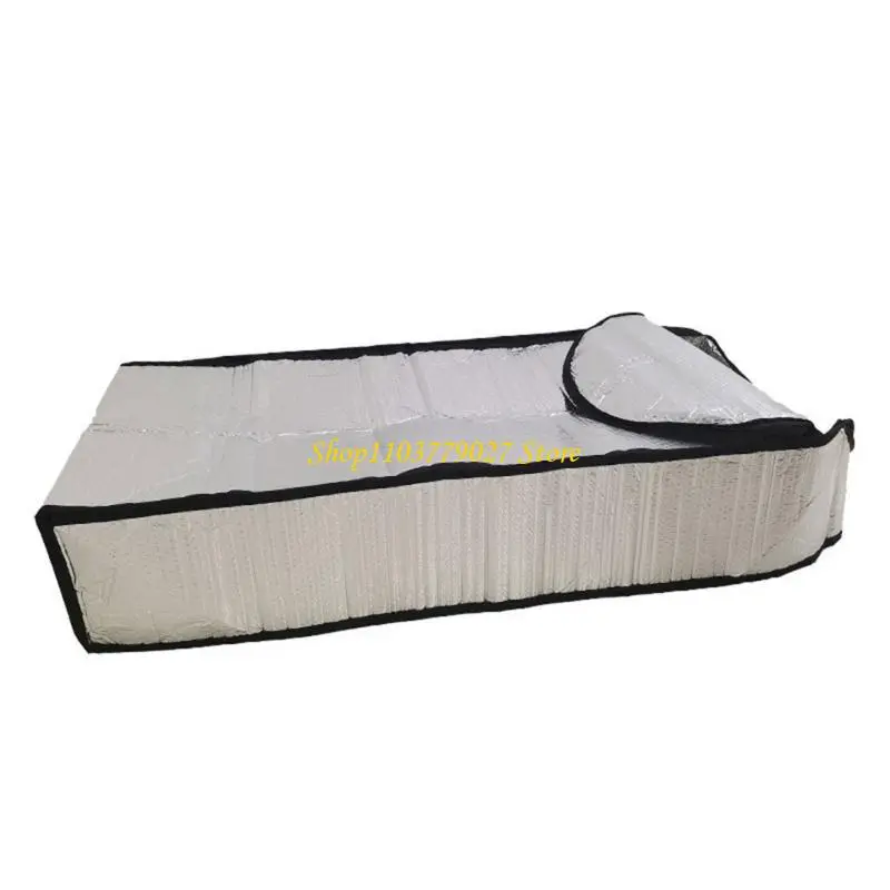 C4DF Attic Stair Insulation Cover Thickened Pull Down Ladder Thermal Protective Tent Attic Door Insulators with Zippers