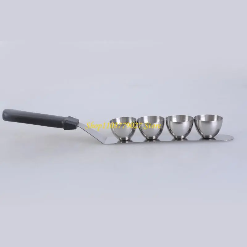C4DF High Quality Metal Eggs Liquid Holder Baking Equipment for Various Cooking Needs