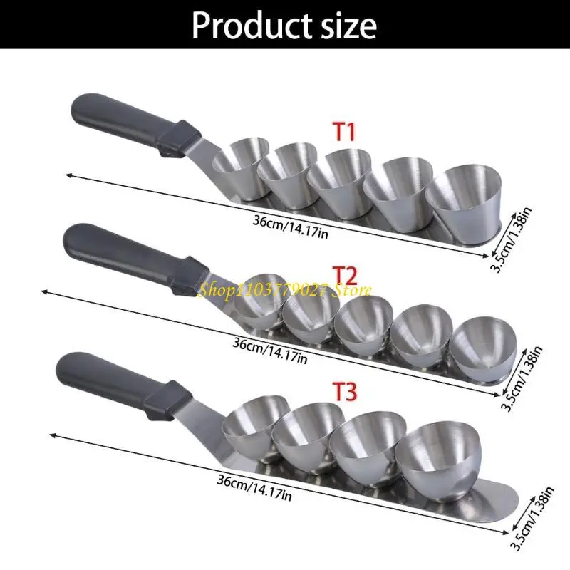C4DF High Quality Metal Eggs Liquid Holder Baking Equipment for Various Cooking Needs