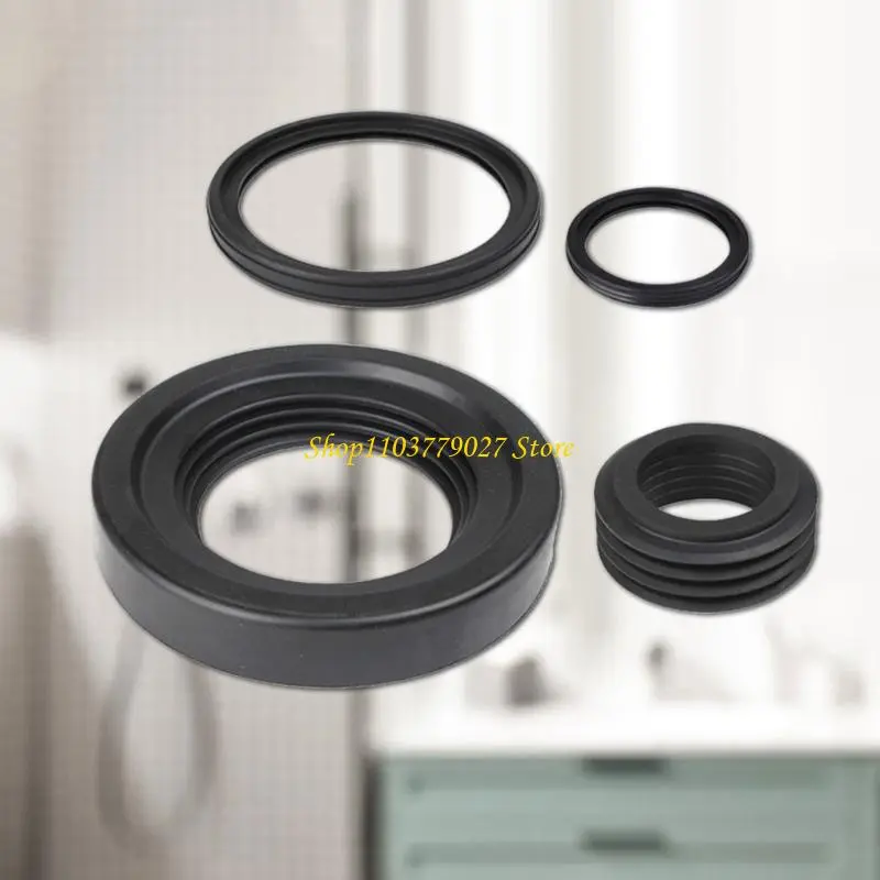C4DF High Pressure Resistant Toilet Seal Rings Seal Gaskets set Ensures Long Service Performances for Wall Mounted Systems