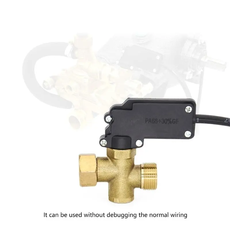 C4DF Heavy Duty Automatic Pressure Sensors Switches For 55/58 360 Portable Vehicle Washer Machine Plastic Brass Construction