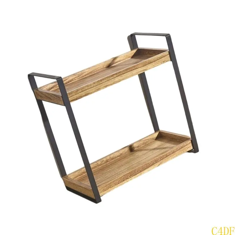 C4DF Bathroom Organizers Shelf for Cosmetic and Spices Storage Solution