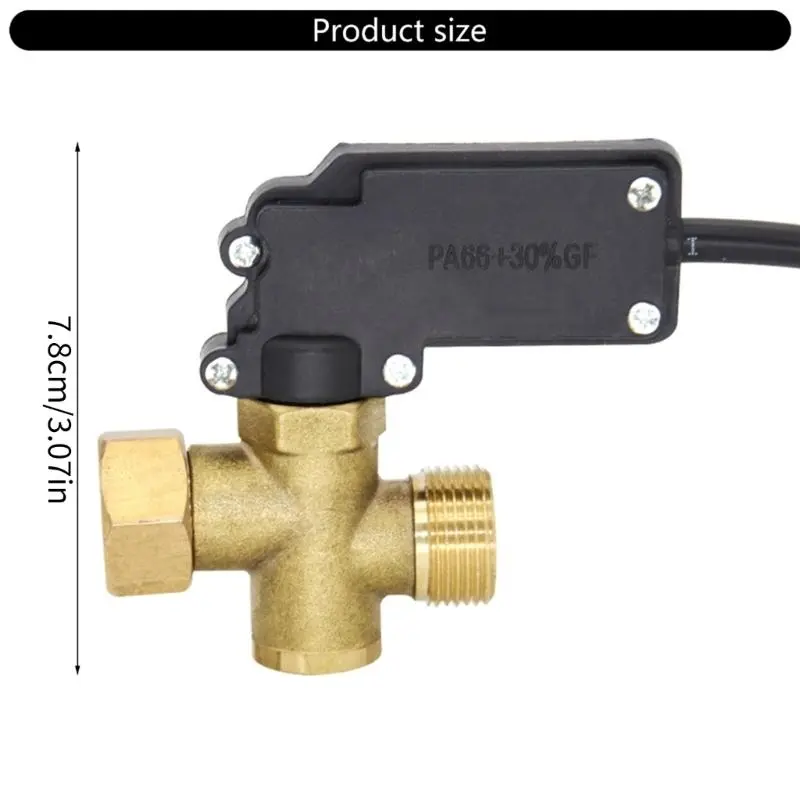 C4DF Heavy Duty Automatic Pressure Sensors Switches For 55/58 360 Portable Vehicle Washer Machine Plastic Brass Construction
