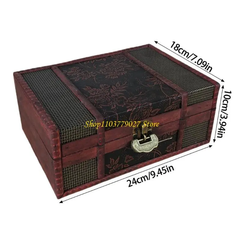 C4DF Sturdy Decorative Box Convenient for Organization and Collectibles