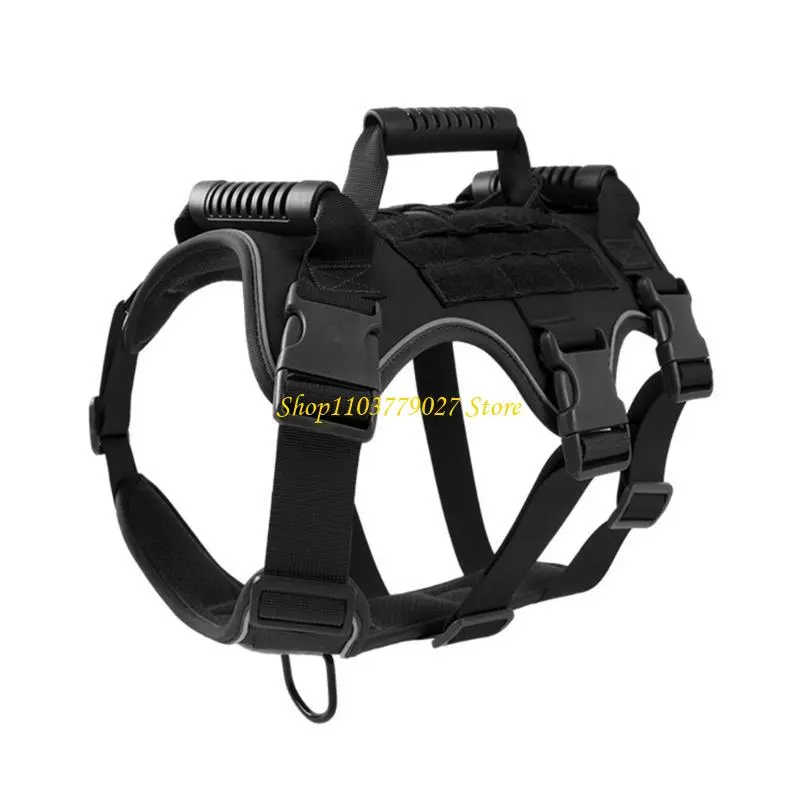 C4DF Pull Dog Harnesses Front Clip Heavy Type Dog Harnesses Cats Dog Car Seats Belt