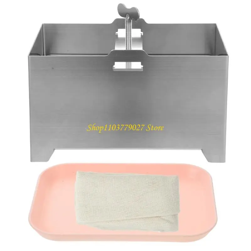 C4DF Easy to Use Paneer Press Machine Handmade Cheese Maker Suitable for Smooth Paneer Creation with Adjustable Pressure