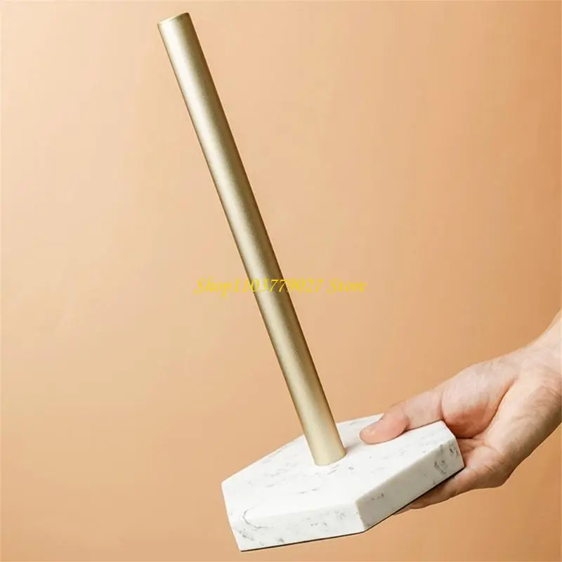 C4DF Versatile Sturdy Solid Resin Tissue Dispenser with Playful Sturdy Pendant Home Accessory for Various Living Space