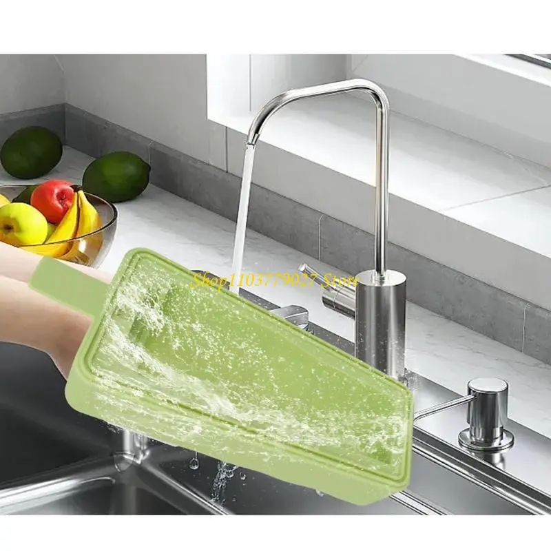 C4DF Silicone Ice Tray for Beverage Cooling Large Capacity Ice Cubes Mold for Coffee Shops and Cocktails Mixing
