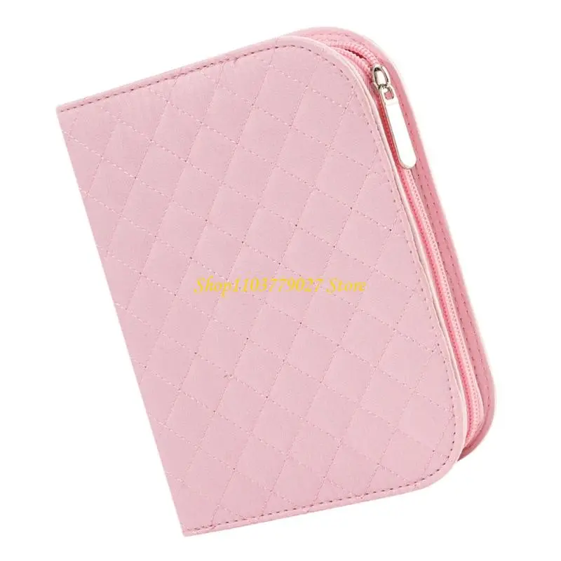 C4DF Crochet Hook Case Empty Crochet Needle Case Crochet Organiser Storage Bag Portable Sewing Supplies Organiser Case