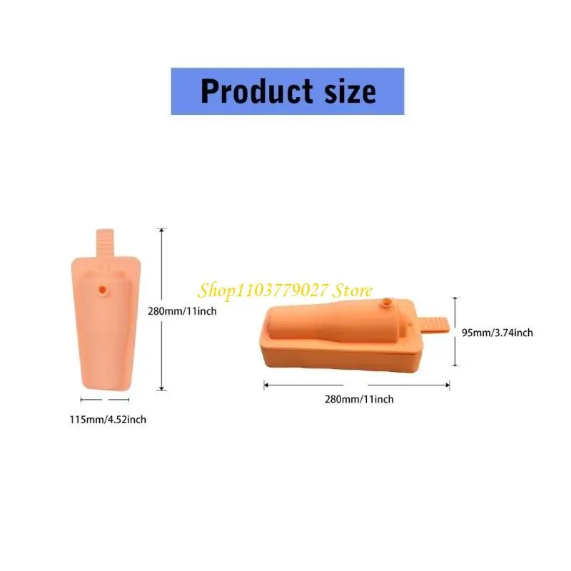 C4DF Silicone Ice Tray for Beverage Cooling Large Capacity Ice Cubes Mold for Coffee Shops and Cocktails Mixing