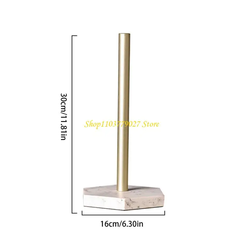 C4DF Versatile Sturdy Solid Resin Tissue Dispenser with Playful Sturdy Pendant Home Accessory for Various Living Space