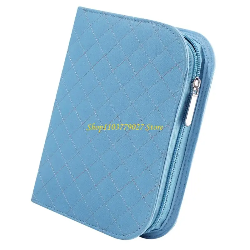 C4DF Crochet Hook Case Empty Crochet Needle Case Crochet Organiser Storage Bag Portable Sewing Supplies Organiser Case