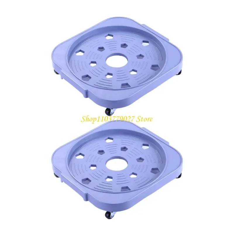 C4DF Set of 2 Sturdy Propanes Bottle Base With Locking Wheel Sturdy Frame Multifunctional Designs for Home Workshop