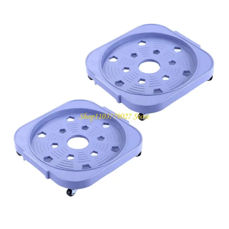 C4DF Set of 2 Sturdy Propanes Bottle Base With Locking Wheel Sturdy Frame Multifunctional Designs for Home Workshop