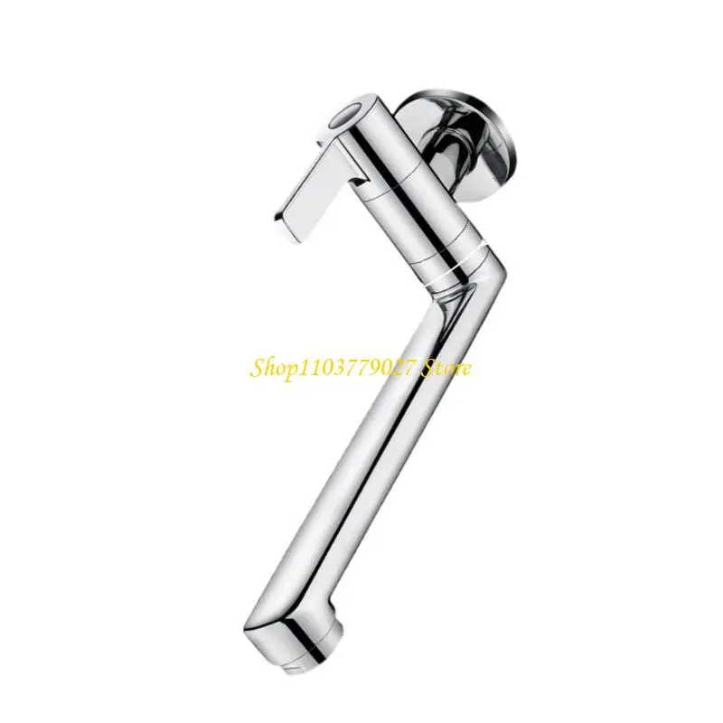 C4DF Ergonomic Handle Sturdy Brass Materials Faucet for Comfortable Everyday Use