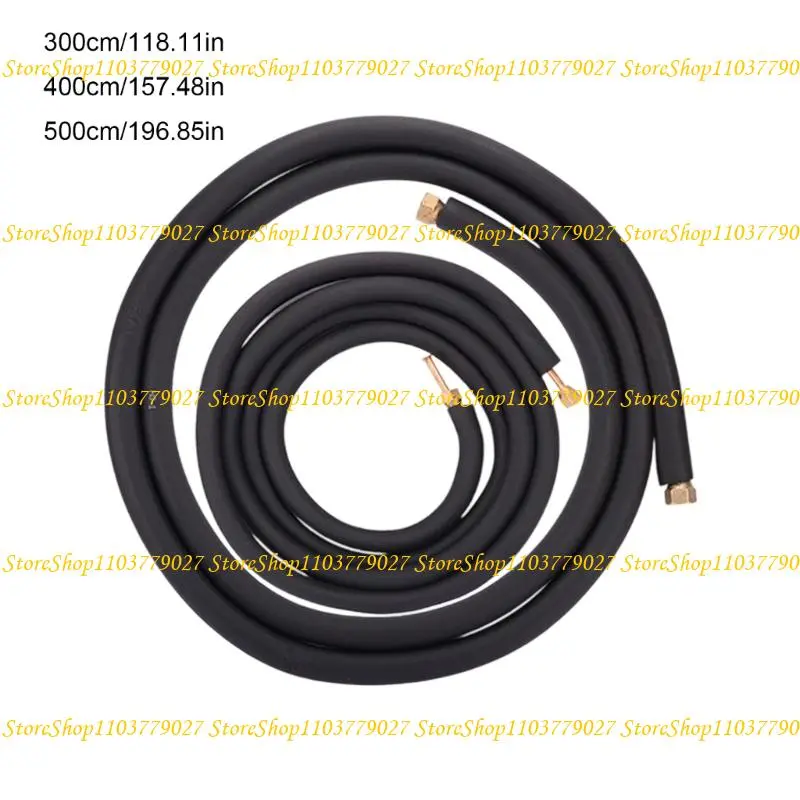 C4DF Air Conditioner Connecting Pipe Lengthened Copper Air Conditioning Extended Tube