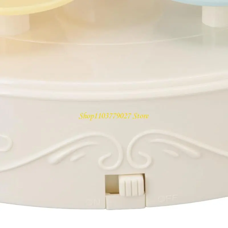 C4DF Event Ready Rotating Candy Cake Display System Stand With Stable Base