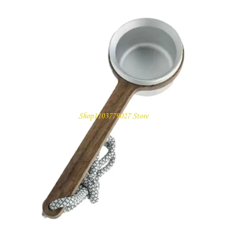 C4DF Coffee Powder Spoon Coffee Brewing Tool Coffee Spoon with Handle 12g Capacity