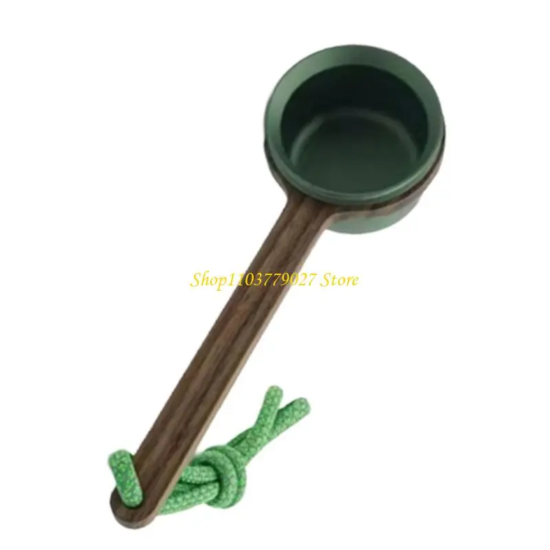 C4DF Coffee Powder Spoon Coffee Brewing Tool Coffee Spoon with Handle 12g Capacity