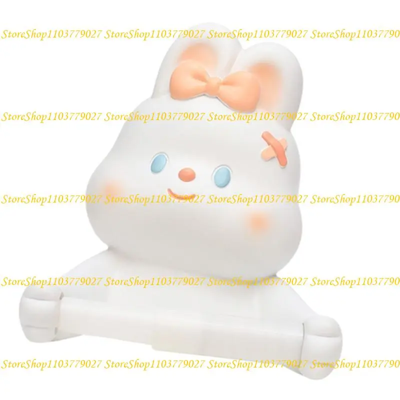 C4DF Lovely Rabbit Toilet Paper Holder Tissue Roll Holder Bathroom Accessories