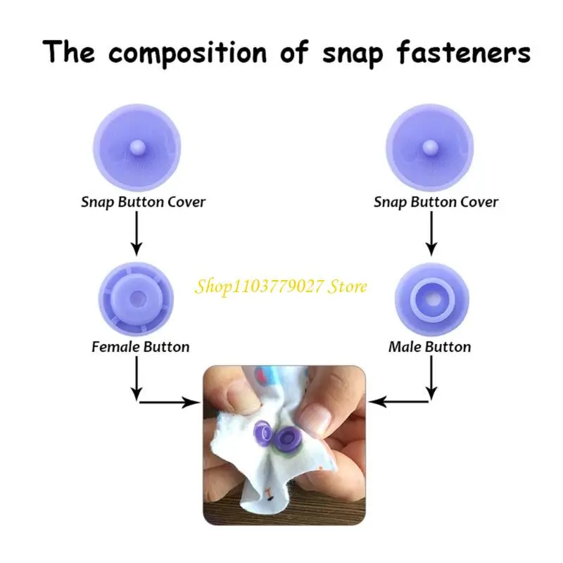 C4DF 12mm Button for Sewing 1000Sets Colorful Resin Fasteners for Clothing