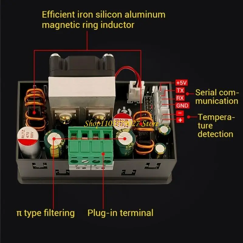 C4DF 150W Regulated Power Supply Step Down Regulator Constant and Constant Current Charging Module