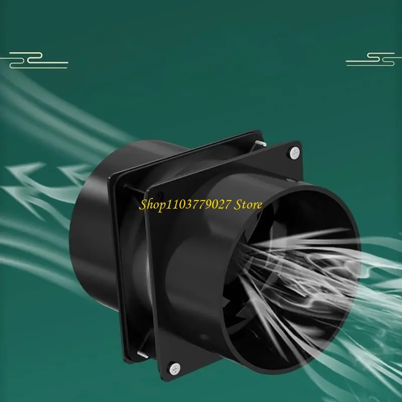 C4DF 1.35A Inline Adjustable Exhaust Blower For Welding Fumes Small Space Ventilation