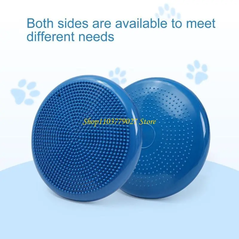 C4DF Pet Wobble Cushion Stability Wobble Cushion Pad for Strength Training Pet Sensory Balancing Disc for Coordination