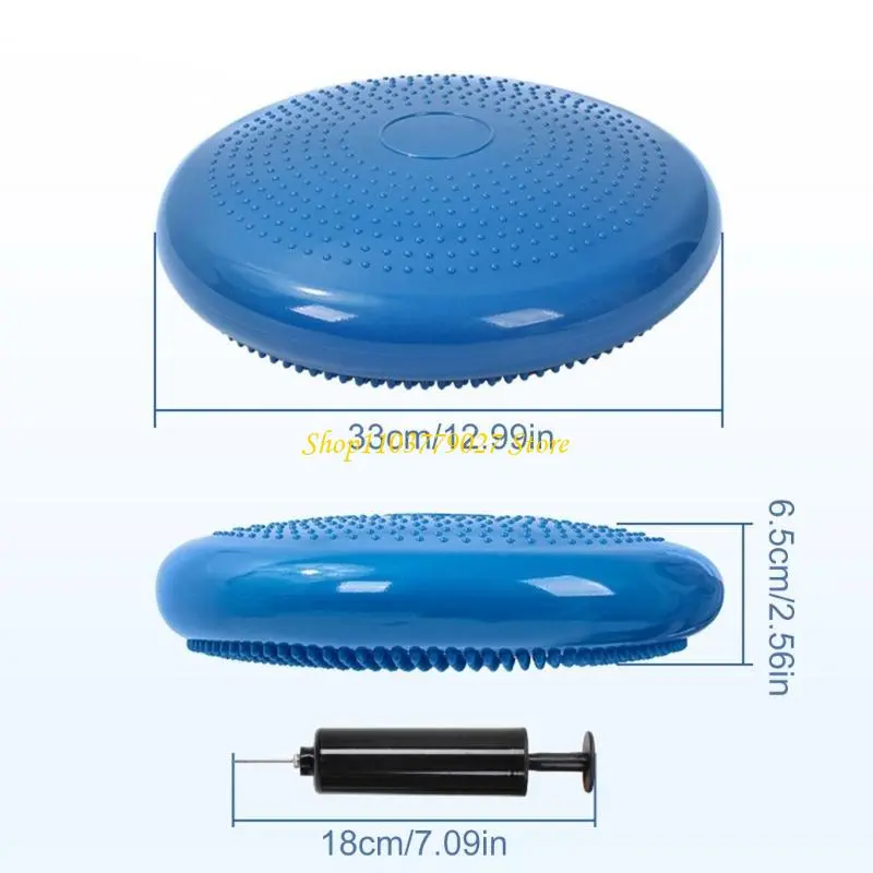 C4DF Pet Wobble Cushion Stability Wobble Cushion Pad for Strength Training Pet Sensory Balancing Disc for Coordination