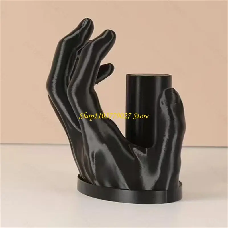 C4DF Wall Mounted Toilet Paper Holder Toilet Paper Holder Hand Shaped Toilet Paper Roll Holder for Bathroom,Washroom,Kitchen