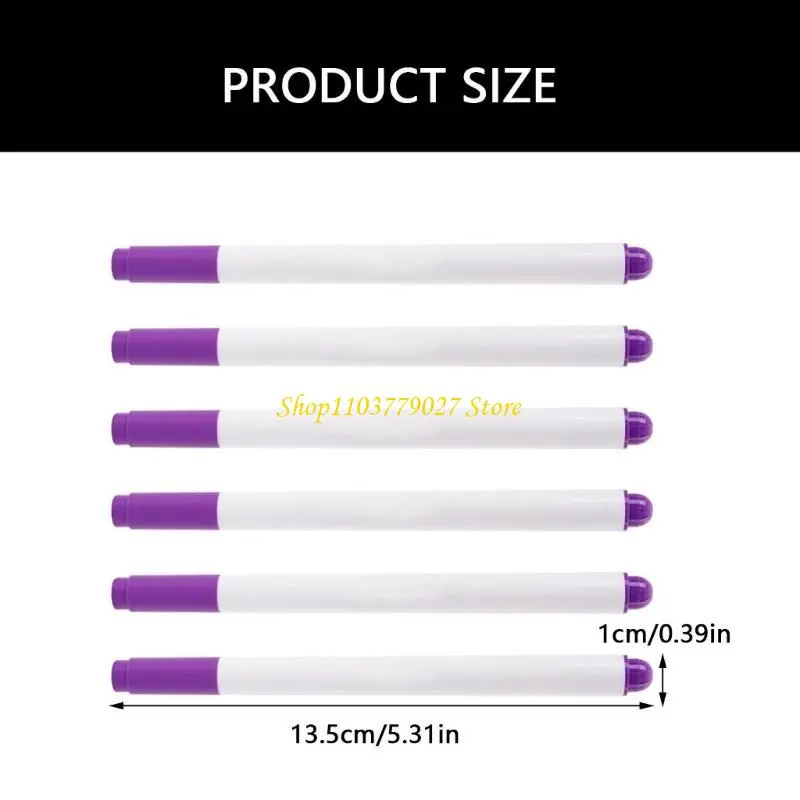 C4DF Water Soluble Fabric Marker 1mm or 0.5mm for Accurate Marking Sewing Art Craft