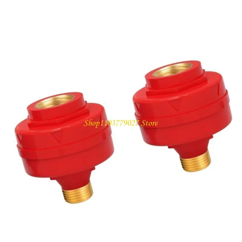 C4DF 2pcs Sturdy Brass and Alloy Shock Safety Valves Accessory for Water Heaters
